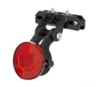 Support de vélo avec feux arrière réfléchissants pour Airtag, support de suivi antivol en ABS pour ordinateur de vélo Garmin, design rotatif multi-angle 5 x 4 x 3 cm, installation dissimulée pour une