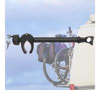 Support de vélo, bras de maintien de cadre pour 3ème vélo, fixation sécurisée et antivol lors des voyages.