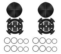 Support de vélo compatible avec GPS Garmin, support de guidon pour Garmin Edge 200/500/510/520/800/810/1000 (avec sangle en silicone)