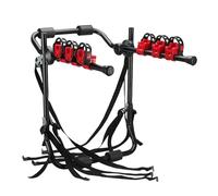 Support de vélo d'attelage de Voiture, Porte-vélo Suspendu de Queue de Voiture à roulement Solide en Fer pour Les Voyages de Camping SUV MPV, Sangle en Caoutchouc de Support de