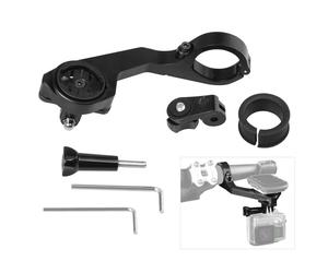 Support de vélo déporté Andoer 25,4/31,8 mm compatible avec Garmin Edge 1000/800/810/200/500/510 et GoPro