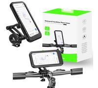 Support de vélo étanche compatible avec Samsung Galaxy S26 S25 S24 S23 S22 S21 S20 5G Ultra + Plus FE A57 A56 A37 A36 Support de téléphone portable pour vélo électrique moto scooter smartphone guidon