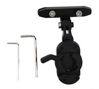 Support de vélo extra long pour feu arrière Garmin Varia RCT715, support de support de feu arrière en alliage, base adaptateur de lampe de guidon de vélo, noir