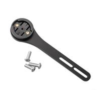 Support de vélo intégré pour ordinateur de guidon, pour Garmin Bryton pour Cateye, support GPS en alliage d'aluminium avec espacement des vis de 7,5 à 45 mm, accessoire de support de vélo noir (pour