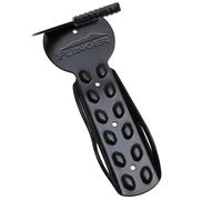 Support de vélo mural fixation sur roue crochet plastique pliable P2R Noir TU