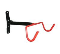 Support de vélo mural pour 1 vélo acier plastifie pliant P2R Noir TU