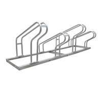 Support De Vélo Parking En Rangée 2x2 Pour 4 Vélos Galvanisé À Chaud Haut/Bas
