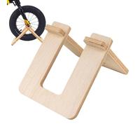 Support de vélo portable - Cadre pour enfant, support en bois | Support de scooter autoportant, solution de positionnement d'écran compacte pour mini Rider Storage Mount Intérieur Courtyard Driveway