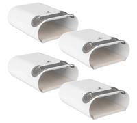 Support de Vélo pour le Mur Porte-vélos Mural 25kg 4 Pièces