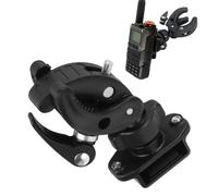 Support de Vélo pour Talkie-walkie, Support de Vélo Radio Portatif Réglable Compatible avec la Radio Bidirectionnelle, Support de Voiture pour Talkie-walkie, Support de Voiture