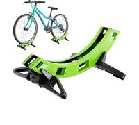 Support de vélo pour une utilisation en extérieur - Support de vélo réglable - Possibilité de stationnement pour deux roues, pour garage, magasin, scooter, route de montagne, maison, appartement ainsi