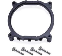 Support de Ventilateur CPU Ordinateur 80x80mm, Support de Dissipateur Thermique avec Pâte Thermique pour Carte Mère Intel LGA 2011