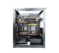 Support de ventilateur de refroidissement à air et à eau en métal, rack empilable ouvert | Cadre empilable en aluminium, support de ventilateur de refroidissement et support de châssis ouvert, Dis