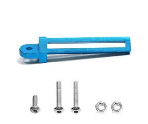 Support de ventilateur de refroidissement de moteur en aluminium pour châssis Tamiya 1/10 RC TT-02, support de radiateur de moteur CNC pour ventilateurs de 30 mm/35 mm/40 mm, pièces de mise à niveau