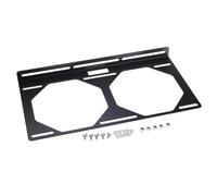 Support de ventilateur peu encombrant pour ventilateurs de 12 cm, 24 cm, 36 cm pour optimiser la circulation de l'air dans les boîtiers de bureau, support de radiateur interne pour boîtier PC, plaqué
