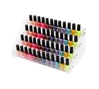Support de vernis à ongles - Organisateur Ongles Acrylique Transparent Universel Présentoir Gain Place pour le vernis à ongles cosmétique de rouge à lèvres des