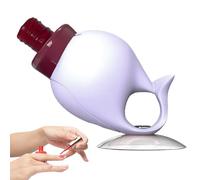 Support de vernis à ongles - porte-vernis à ongles, vernis à ongles en silicone, couvercle de bouteille anti-ralentissement du vernis à ongles | Anneau de support de vernis à ongles portable