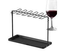 Support de verre à vin, égouttoir pour verres à vin, support de rangement autoportant, support de rangement pour verres à vin pour l'organisation et le rangement de la cuisine