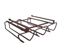 Support de verre à vin en fer, forte capacité de charge, support anti-déformation, support de présentation pour dortoir, support de verre à suspendre au mur sous l'armoire, sans vis, ferme, sans