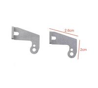 Support De Verrouillage De Boîte D'Engrenage En Alliage D'Aluminium, 2 Pièces, Durable Pour Tamiya 1/14 Échelle Rc Buggy Camion Pièces Mise À Niveau Facile À Installer