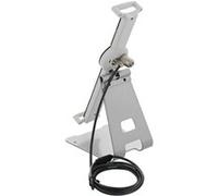 InLine Support tablette universel 25,4–33 cm (10–13 pouces) serrure + câble 4,4 mm x1,5 m, blanc