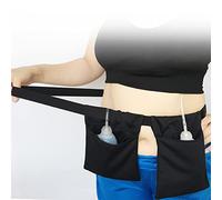 Support de vidange réglable pour mastectomie bilatérale, chirurgie d'explantation mammaire, drainage JP, reduction du ventre, accessoires post-chirurgie (noir)