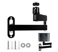 Support de Videoprojecteur, Support Mural pour Mini Projecteur, Multi-Angle De Projecteur Réglable Combinaison pour Projecteur/Support Surveillance avec Interface à Vis 1/4 Pouce Bras Articulé