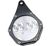 Support de vignette de moto, porte-permis de moto, tube de disque de taxe en alliage d'aluminium, pour motos, scooters, cyclomoteurs