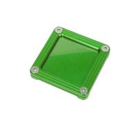 Support de vignette Moto Carré Alu Vert