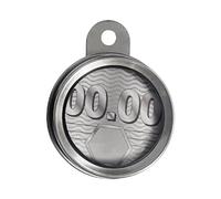 Support de vignette universel étanche - Support de plaque d'immatriculation en aluminium durable pour scooter, moto, VTT, quad et cyclomoteur - Affichage sécurisé des permis de route (compatible avec