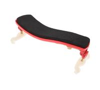 Support de Violon en Caoutchouc Rouge, Épaulière Courbe | Réduit la Pression Dorsale, Soutien pour Violon, Accessoire Simple, Format Portable, Usage Musical