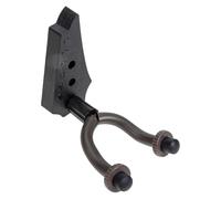 Support de Violon Mural en Bois et Métal Noir, Compact et Léger | Rangement Pratique, Installation Murale, Format Discret, Convient aux Instruments à Cordes, Finition Noire