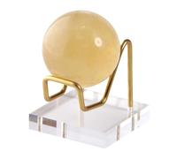 Support de visualisation Fossil - Gem Rack, Mineral Stand | Plateau de roche transparent, accessoire en agate, utilisation dans les bancs de géologie et les présentoirs de table pour organiser des
