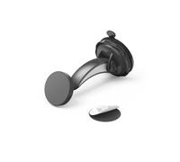 Hama Support téléphone voiture Magnet – Aimanté, Ventouse, Pivot 360°, 2 plaques – Noir