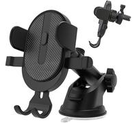 Support de voiture 2 en 1 pour ventilation de voiture et ventouse pour Oppo A96 A36 A76 A16e A57 A55s A57 A77 A97 A57e A57s A77s A17k A17k A1 A58x X5 K10 F21 F21 F21 s Find N2 Téléphone portable Flip