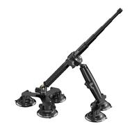 Support de voiture à ventouse pour Insta360 x4, x3, x2, x,One RS,R pour caméra GoPro, Kit de montage à ventouse 5 en 1 pour caméras d'action, perche à Selfie