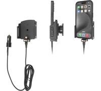 Support de voiture Brodit pour Apple iPhone 15 Pro/iPhone 15, largeur réglable 70-83, avec chargeur CL/USB-C