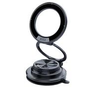 Support de Voiture Magnétique Pliable, Compact et Réglable Pad | Support de téléphone magnétique pour voiture sous vide adapté pour camion, voiture, véhicule, intérieur, tableau de bord
