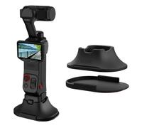 Support de voiture pour Insta360 Luna Ultra, support d'affichage de bureau stable avec fond adhésif pour vlogging, diffusion en direct, support de caméra (noir)