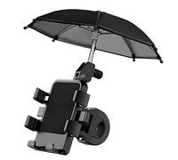 Support de voiture pour moto, vélo, parapluie, parasol portable, résistant à la pluie, support de téléphone portable pour moto, parasol ferme et robuste Rayons