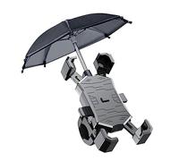 Support de voiture pour moto, vélo, parapluie, parasol portable, résistant à la pluie, support de téléphone portable pour moto, parasol ferme et robuste Rayons