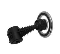 Support de voiture pour siège arrière avec anneau magnétique et angle réglable pour plus de commodité (argenté)