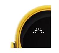 Support de voiture sans fil jaune avec support auto-téléscopique, construction en acier et silicone
