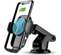 Support de voiture universel à fermeture automatique, sans fil 15W - Alligator K2