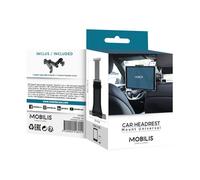 Support de voiture universel pour appuie-tête - MOBILIS - Réglable - Facile à installer - Noir
