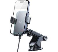 Support de voiture Usams avec chargeur sans fil noir/noir (Cd229) 15W