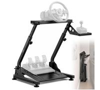 Support de Volant Course Pliable Cockpit Simulateur Course Réglable Pédales Simulateur Non Inclus Support pour Volant