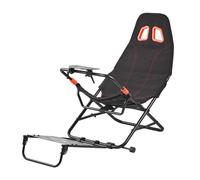 Support de volant de course - DUOKU - 6001 - Pliable et réglable - Siège tissu respirant - Compatible Logitech/Thrustmaster