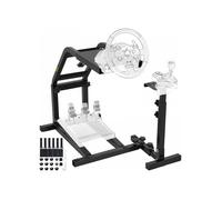 Support de Volant de Course Réglable pour Logitech G27 G25 G29 Support Simulateur de Course en Acier Inoxydable Cadre de Volant