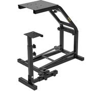 Support De Volant De Course Réglable-Vevor-Acier Inoxydable Cadre De Volant Jeu De Course Mad Catz Fanatec